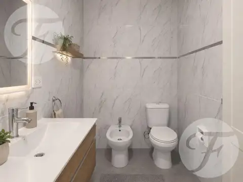 Departamento 3 ambientes con 1 baño