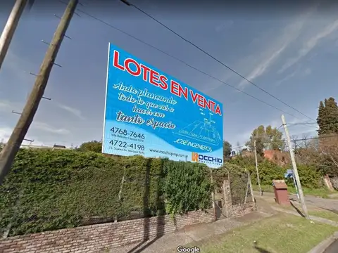 Lote . | JOSE INGENIEROS 3500