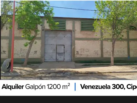 Alquiler de galpón, Venezuela al 300, Cipolletti.