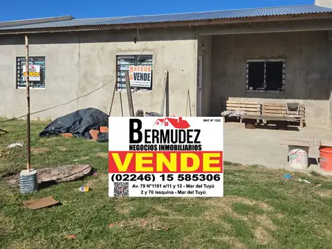 Venta Chalet Independiente En Calle 11 Entre 68 Y 69 Mar Del Tuyu A Estrenar 