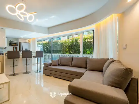 VENTA | PERMUTA - Monoambiente con cochera y patio. Amenities premium - Alberdi, Rosario.
