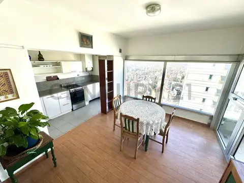 Departamento 2 ambientes con 1 baño