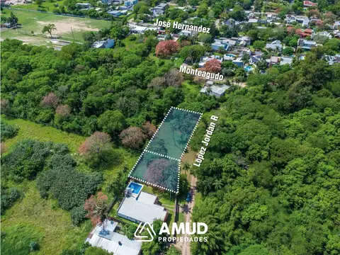 Terreno en Venta 25  mts Fondo