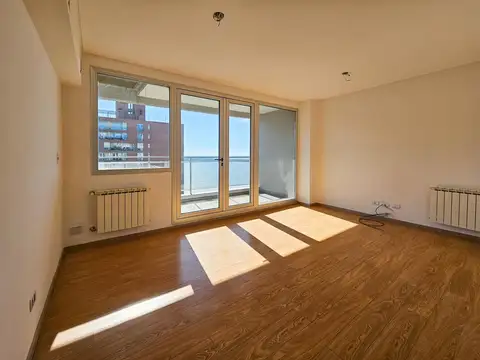Departamento en alquiler de 1 dormitorio con vista al río   cochera  en puerto norte