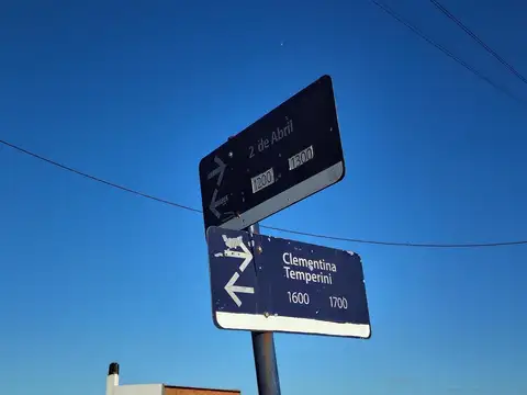 Terreno en Venta 30  mts Fondo