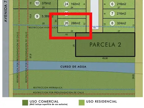 Avda. 7y622 | EL CENTENO (Privado) UF.26