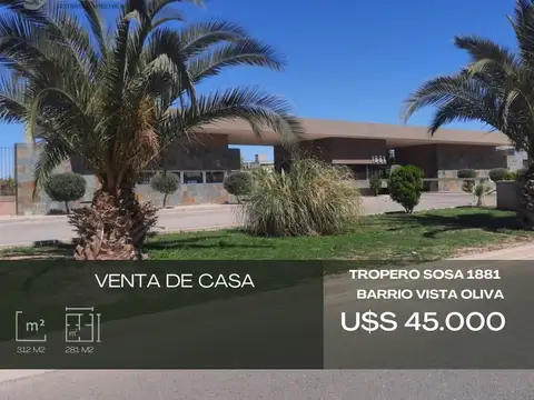 Casa en venta c/ cochera en Coquimbito