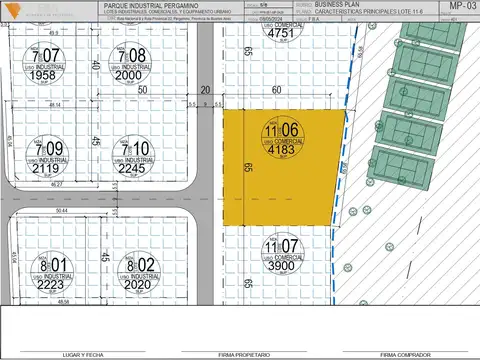 Terreno en Venta en Pergamino, USD 146.000