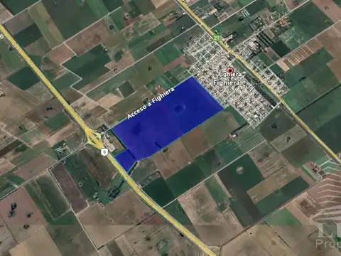 Ruta Nacional 9 y Acceso a Fighiera