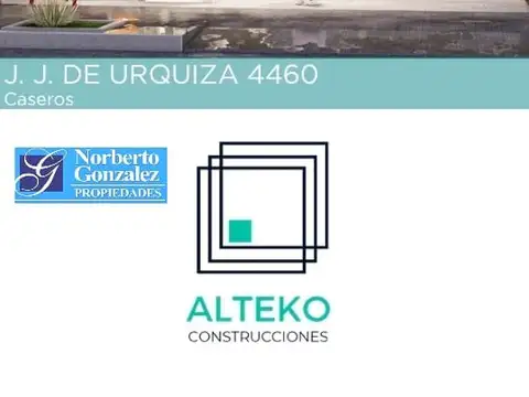 EN VENTA NUEVO EMPRENDIMIENTO EN CASEROS DEPARTAMENTOS DE 1 Y 2 AMBIENTES