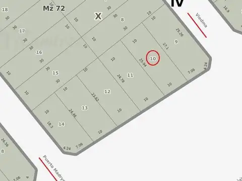 Terreno En Venta - Francisco Alvarez, Moreno