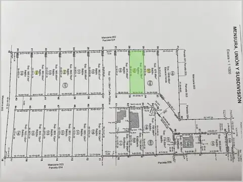 Terreno en Venta de 876,0 m2