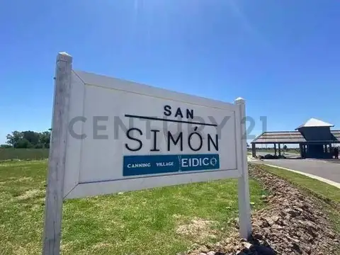 LOTE EN VENTA DE 600 M2 EN BARRIO SAN SIMON - CANNING