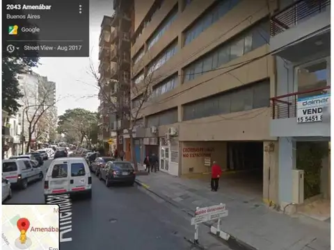 Cochera Amplia, Fija Y Cubierta En Belgrano