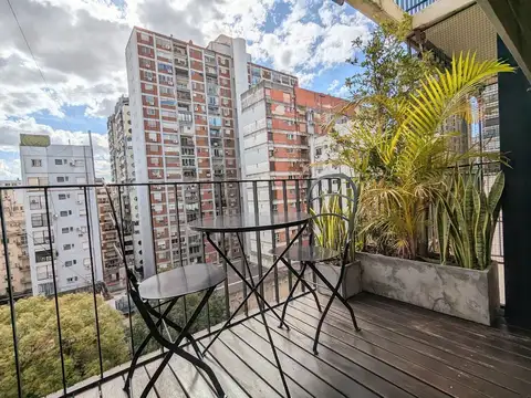 Departamento 4 ambientes venta Recoleta balcon