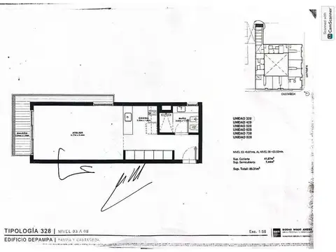 Departamento en Venta de Monoambiente