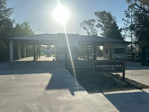 Lote En Venta Barrio Casuarinas Del Pilar