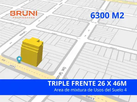 Terreno en Venta en Barracas, USD 1.280.000