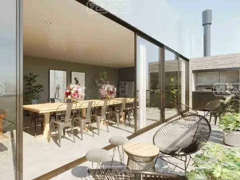 Departamento Monoambiente con 1 baño