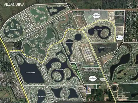 Lote en venta en Bahia, Villanueva, Tigre