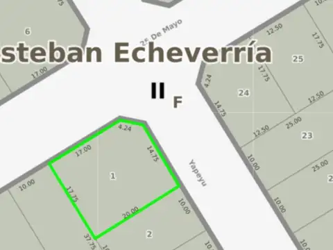 Terreno en Venta en El Jaguel, USD 80.000