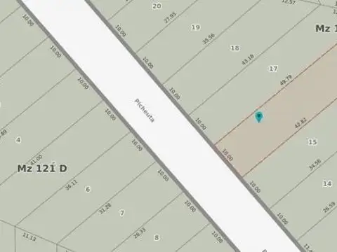 Terreno en Venta en Tandil, USD 22.000