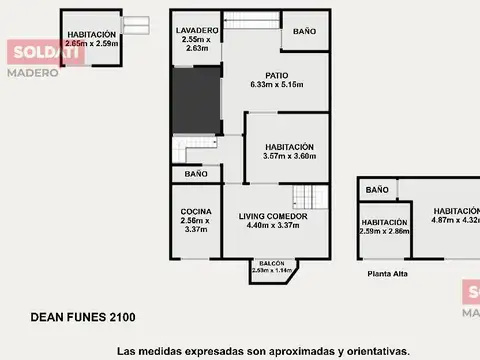 Depto Tipo Casa en Venta de 5 ambientes