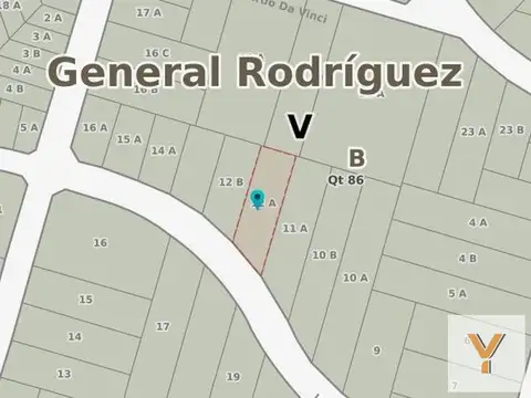 Terreno en Venta de 1175,0 m2