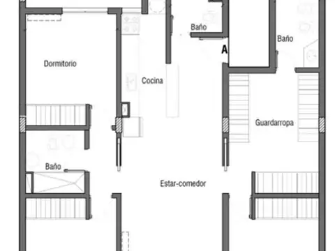 Departamento en Venta de 4 ambientes