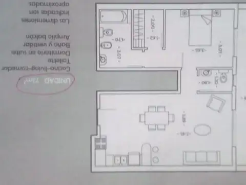 Departamento en Venta al Norte