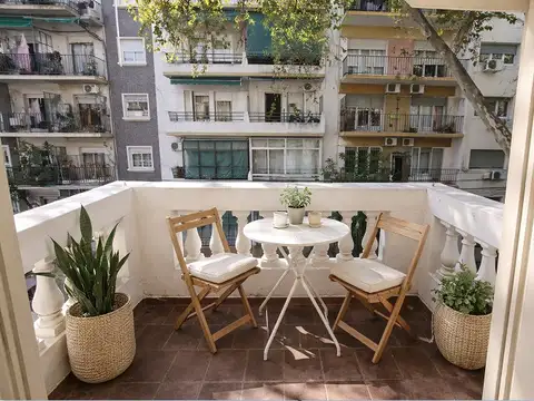 Departamento 2 ambientes frente con balcon bajas expensas