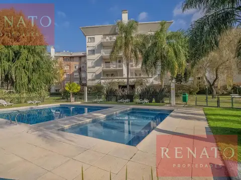 HERMOSO DEPTO. 3 AMBIENTES CON COCHERA Y BALCON ATERRAZADO EN TALAR DE MARTINEZ - BARRIO CERRADO