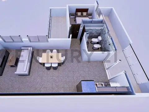 Departamento en Venta de 2 ambientes