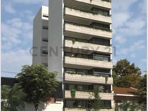 Departamento semipiso de dos dormitorios con balcón en venta en La Plata