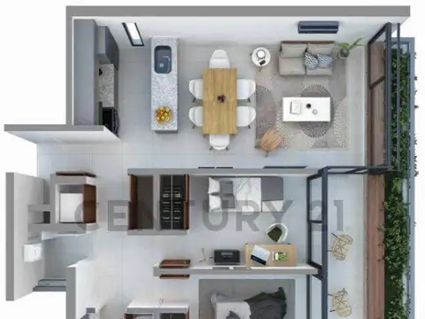 Departamento en Venta de 2 dormitorios