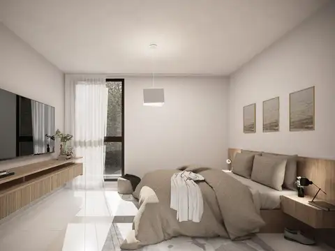 Departamento Monoambiente con 1 baño