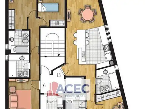 Paraguay 1600 - Piso 7º Dpto A