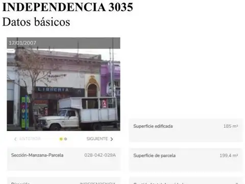 Terreno en Venta de 206,0 m2