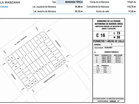 Terreno en Venta de 400,0 m2