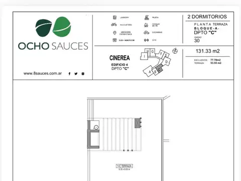 Departamento en Alquiler en Funes, $ 950.000