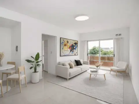 Departamento 2 amb con balcón en Villa Luzuriaga