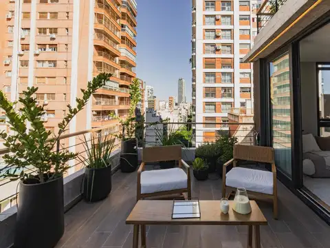 1 ambiente Balcón terraza | Migueletes 1080