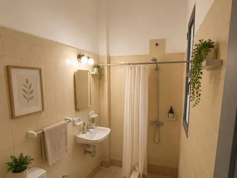 Departamento 2 ambientes con 1 baño