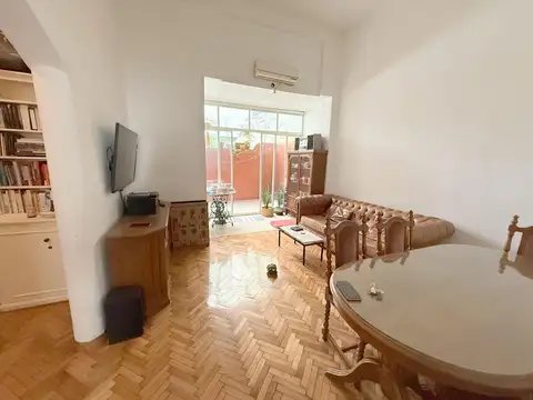 Departamento señorial  en  Pb apto consultorio  3 amb con patio propio