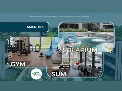 Departamento en Venta con 1 cocheras