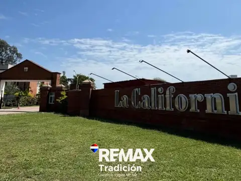 Terreno en venta - barrio la california