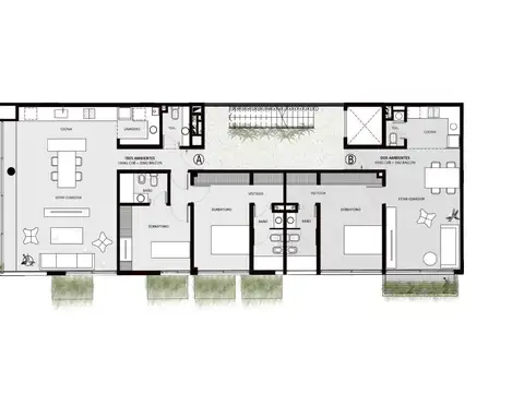 Departamento en Venta de 2 ambientes