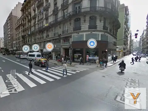 Avenida Córdoba e/ Suipacha y Esmeralda