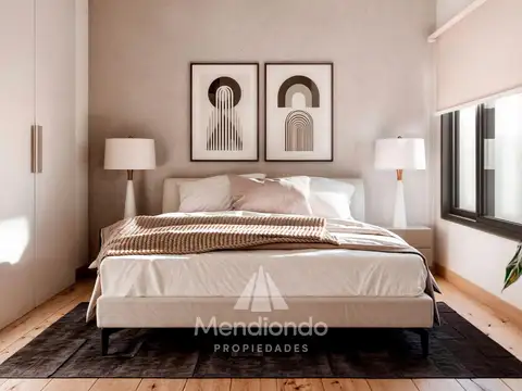 Departamento 2 ambientes con 1 baño
