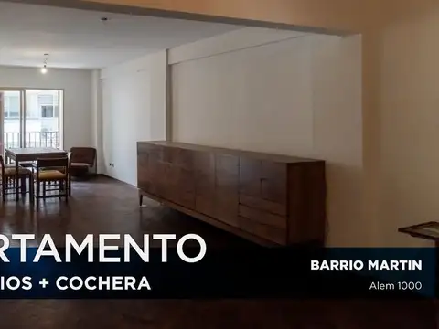 DEPARTAMENTO EN VENTA 3 DORMITORIOS CON COCHERA